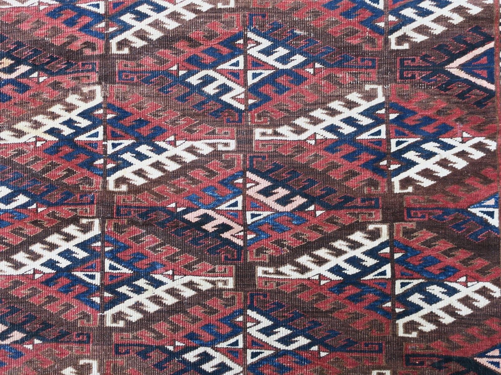 1950.0 Fine Antique Yomud Tribal Main Carpet 1890 294x202cm photo