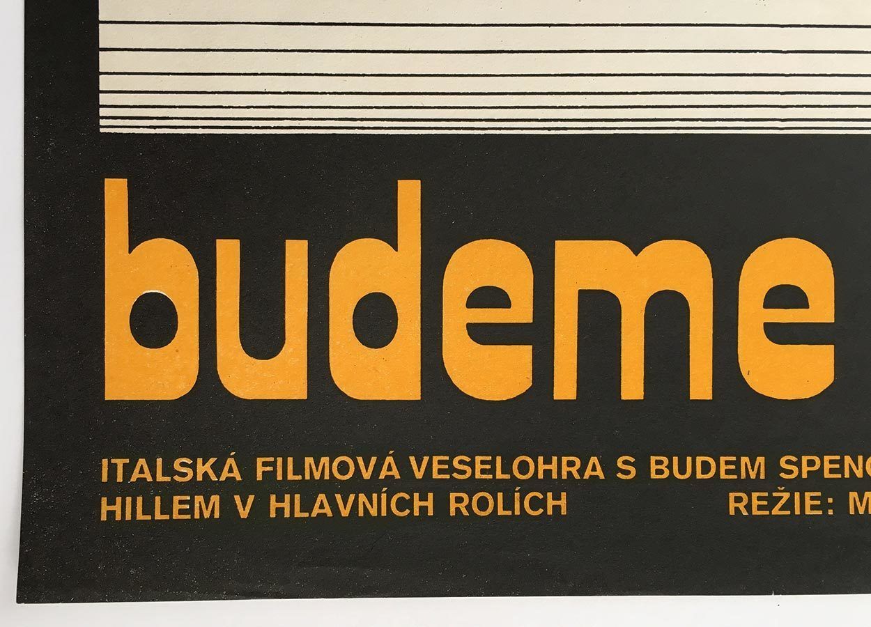 Original Film Poster, Watch Out, We’re Mad, Olga čivrná, 1976, Genuine Czech Vintage Print photo 51.0