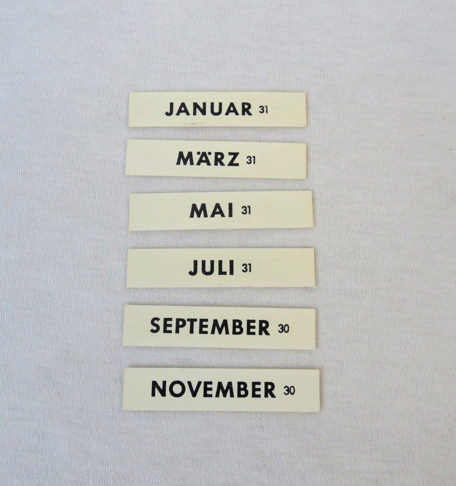 photo furniture Art Deco Perpetual Calendar By Jakob Maul