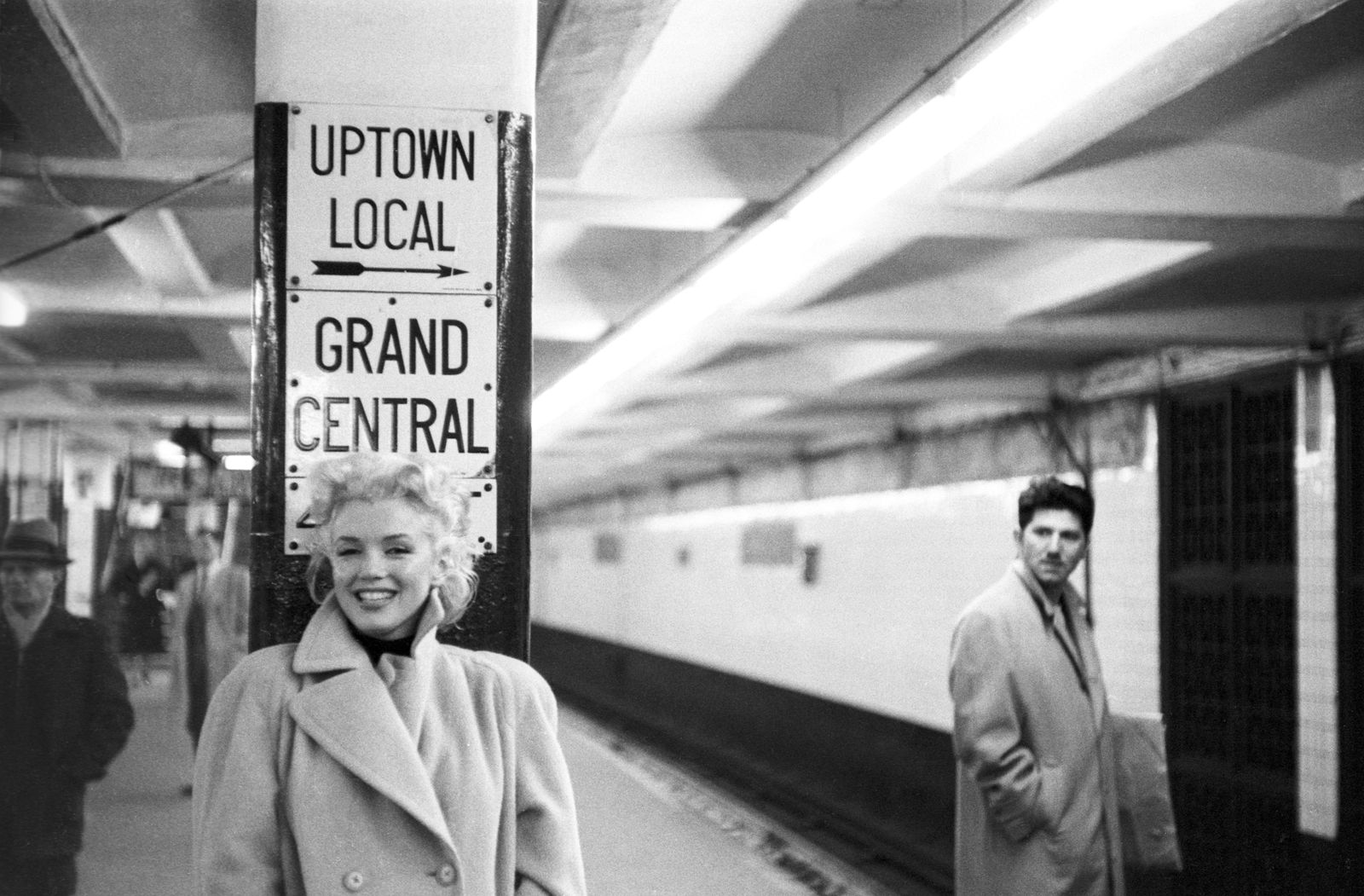 ' Marilyn In Grand Central Station ' By Ed Feingersh