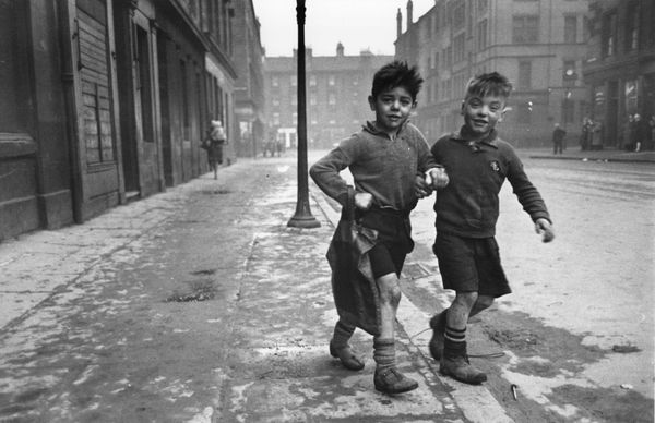 ' Gorbals Boys ' By Bert Hardy Resin