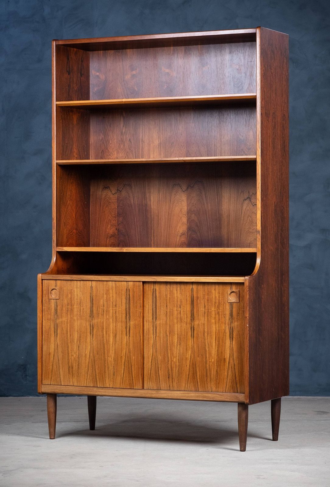 Bookcase In Rosewood By Farsø Møbelfabrik, Danish Design, 1960s photo for sale