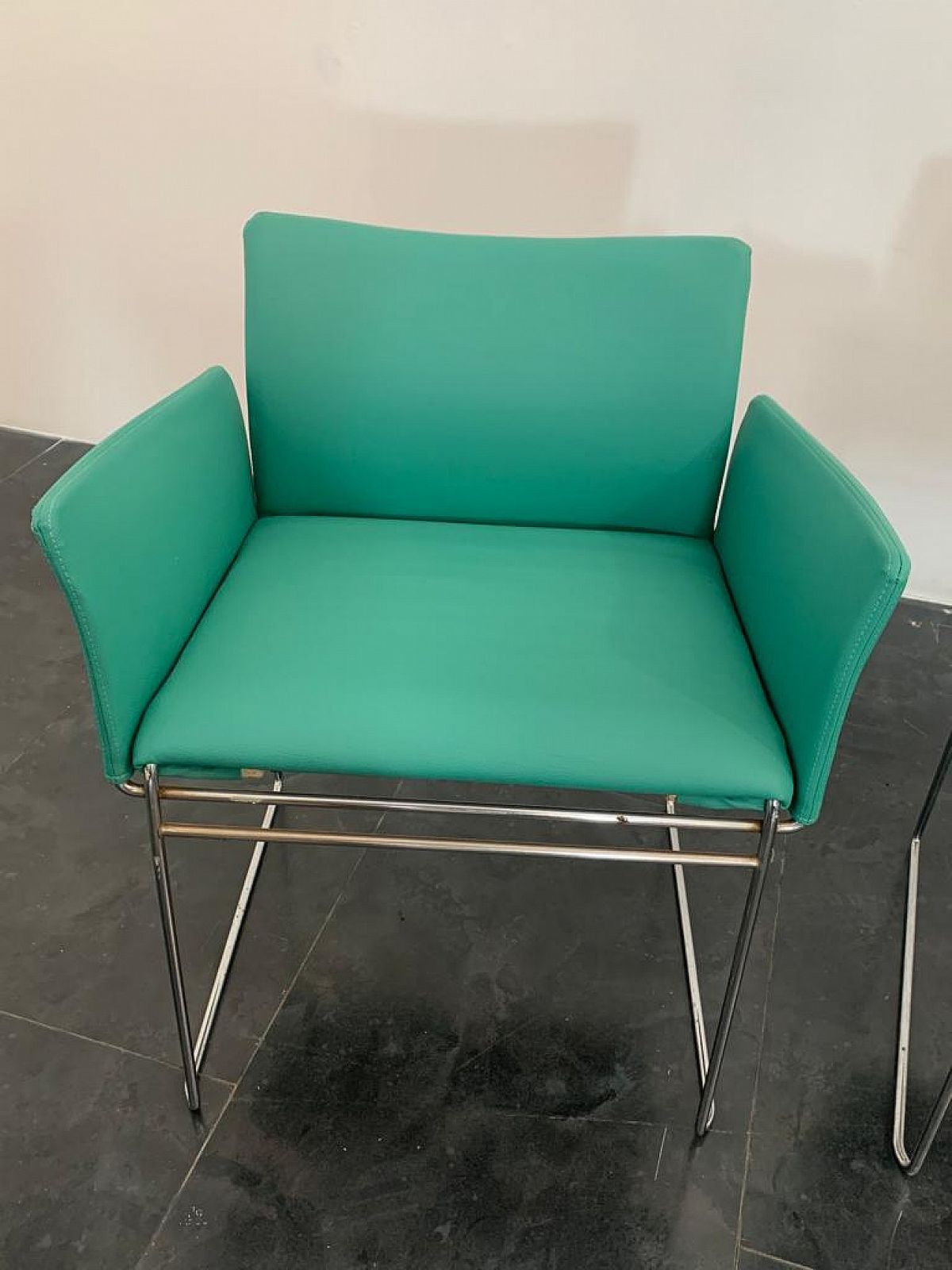 Pair Of Maja Armchairs By Takahama For Simon Gavina, 1980s photo Furniture