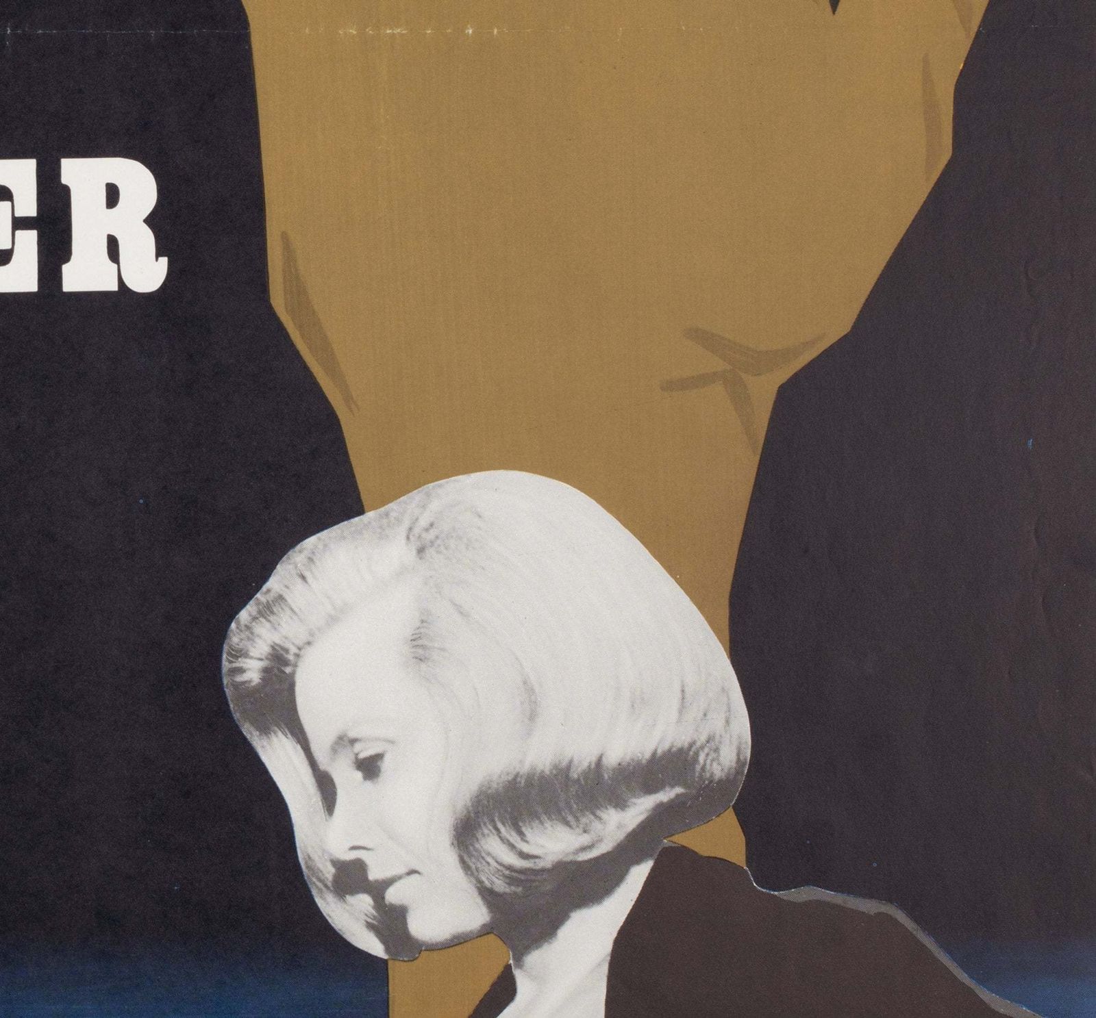 Goldfinger 1965 Swedish Film Poster, Aberg photo vinterior