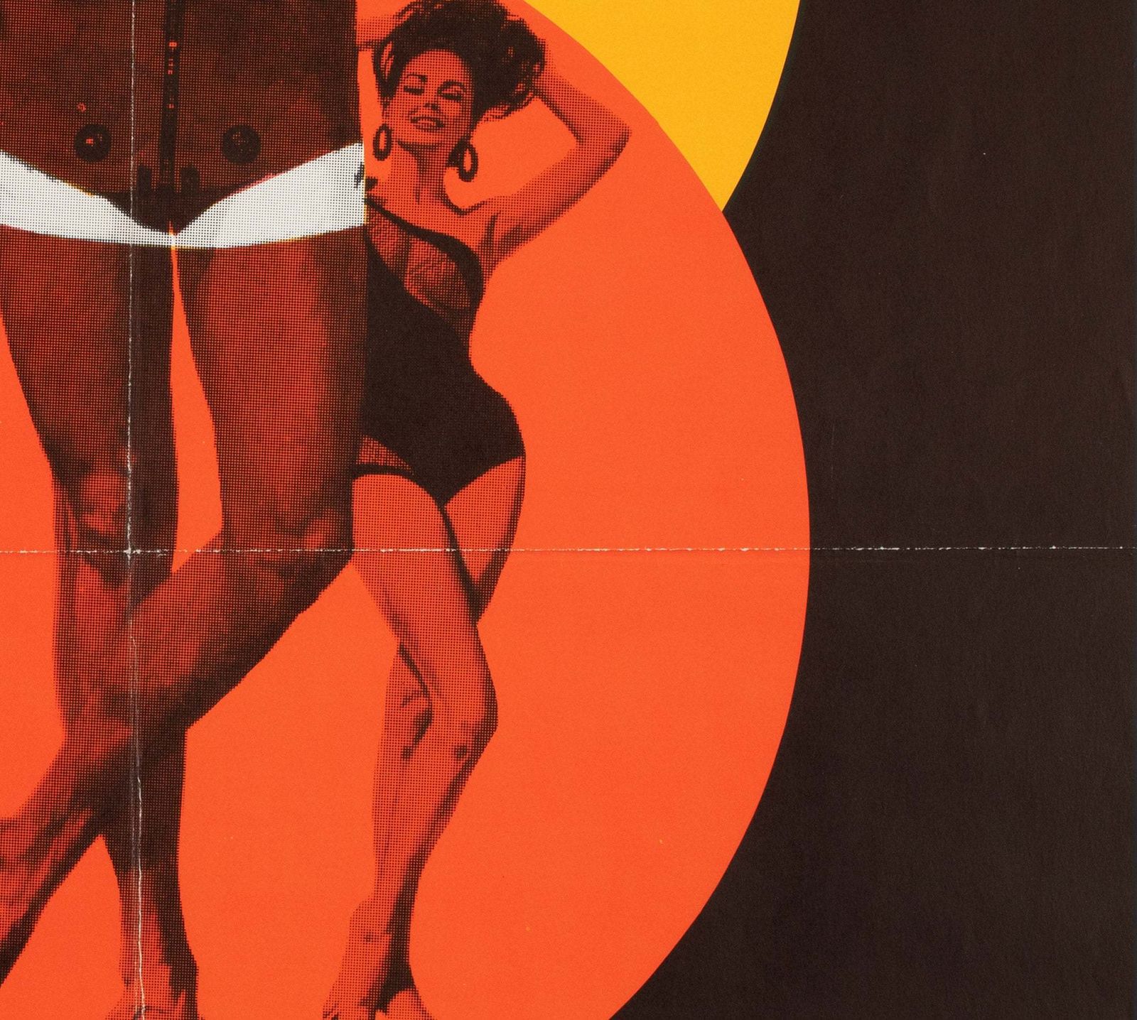 Thunderball 1965 Danish A1 Film Poster, Mcginnis photo vinterior