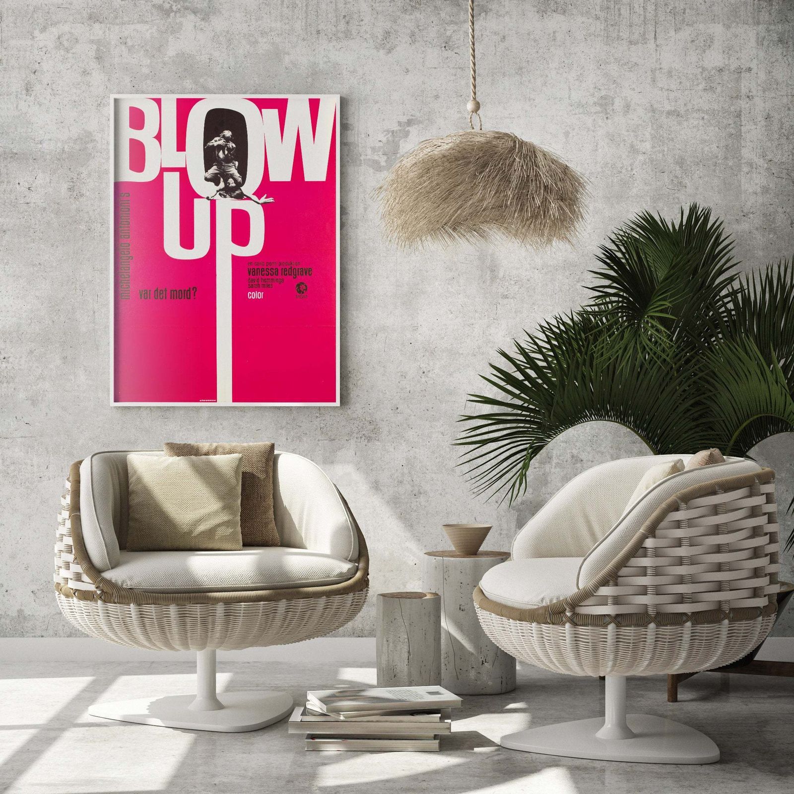 Blow Up 1967 Danish 1 Sheet Film Poster, Stevenov photo furniture