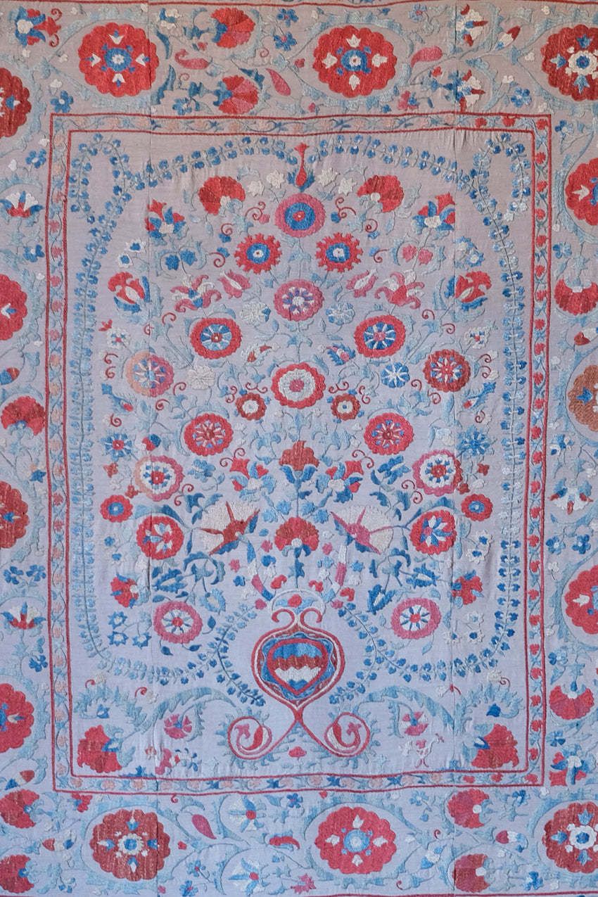 Suzani Textile, Mid 20th Century photo furniture