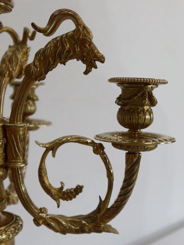photo for sale Important Bronze Candelabrum   2nd Half Of The 19th Century