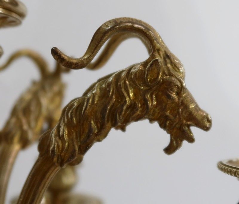 Home Decor Important Bronze Candelabrum   2nd Half Of The 19th Century photo