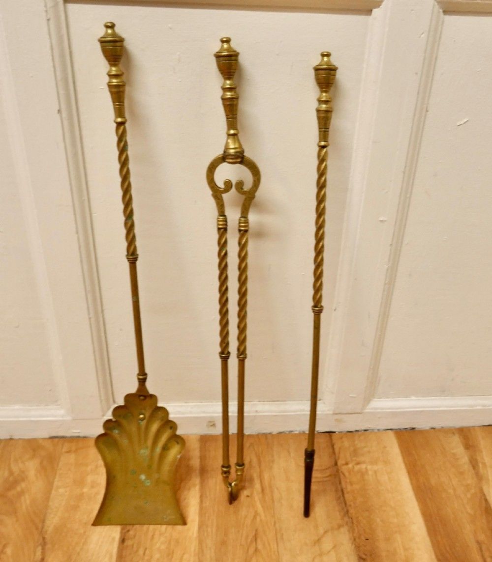 19th Century Set Of Long Barley Twist Tools