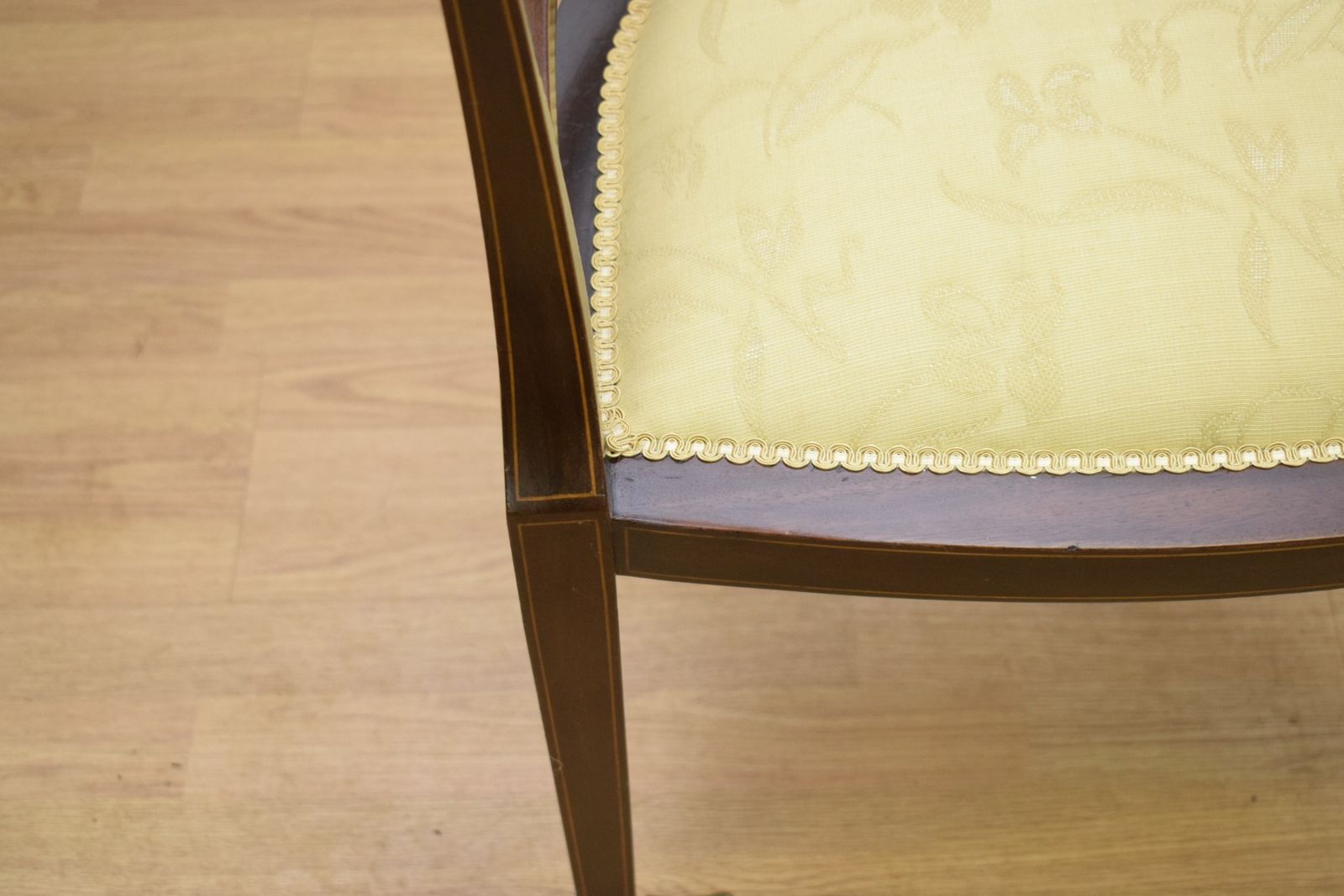 photo vinterior Edwardian Inlaid Tub Chair, 1900s
