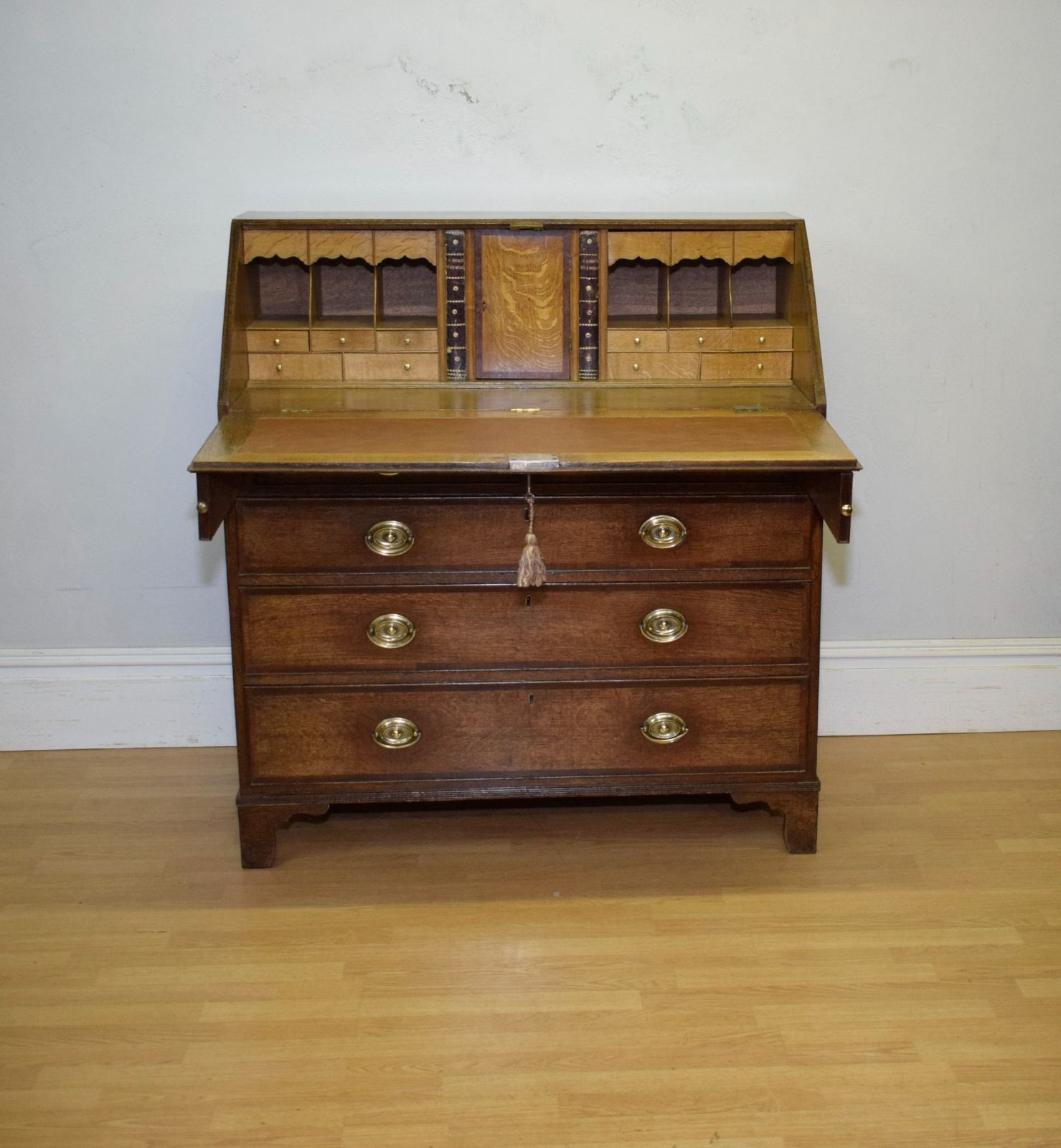 photo for sale Georgian Period Oak Bureau, 1700s