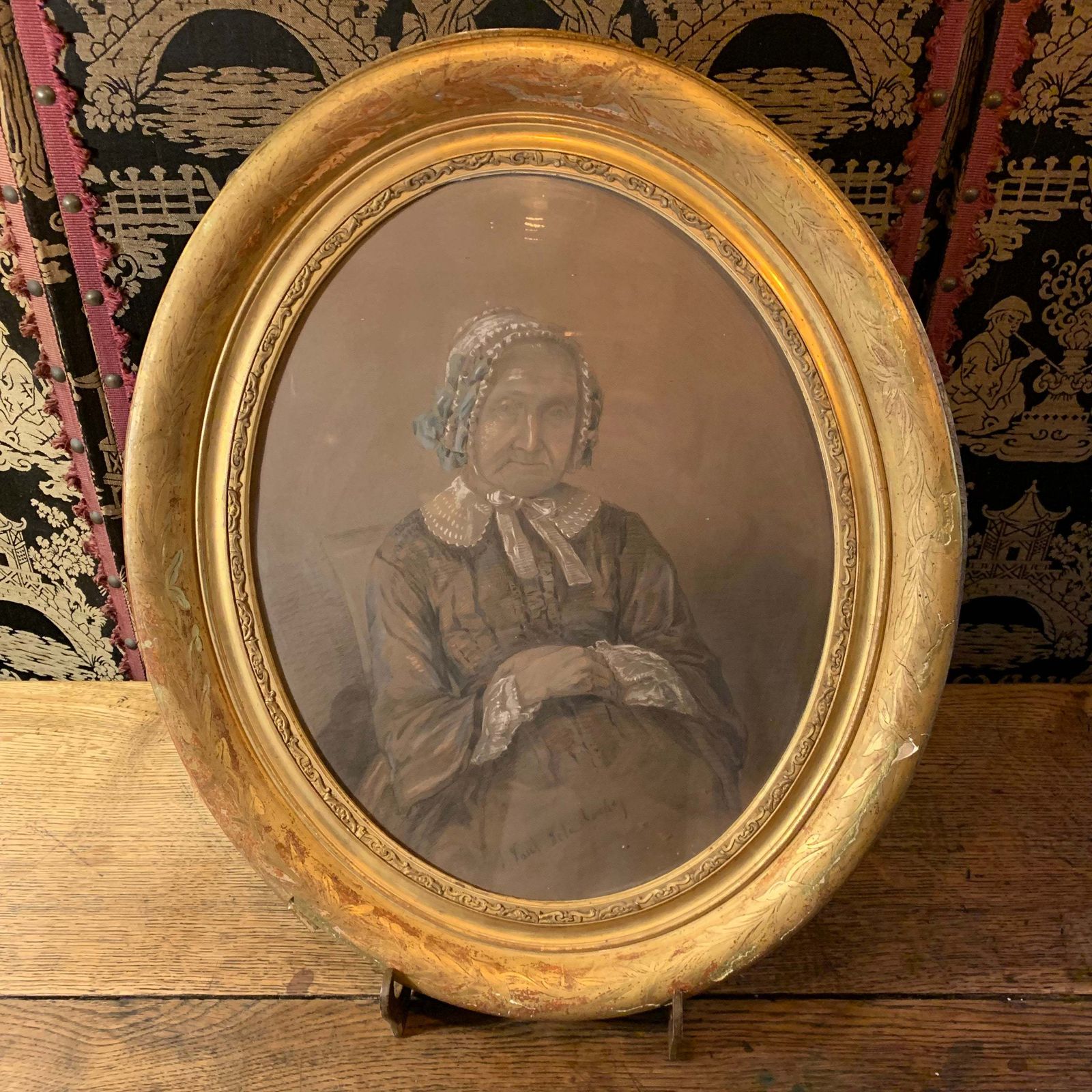 Portrait Of Lady, 1800s, Antique photo for sale