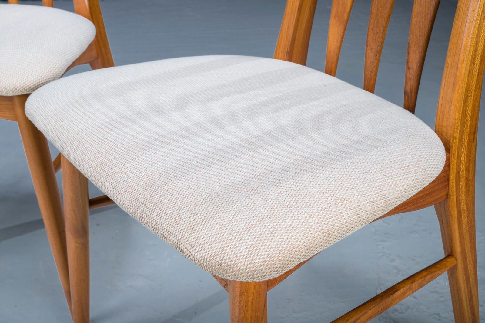 Mid Century Eva Dining Chairs By Niels Koeefoed For Koefoed Hornslet, 1960s, Set Of 4 photo 980.0