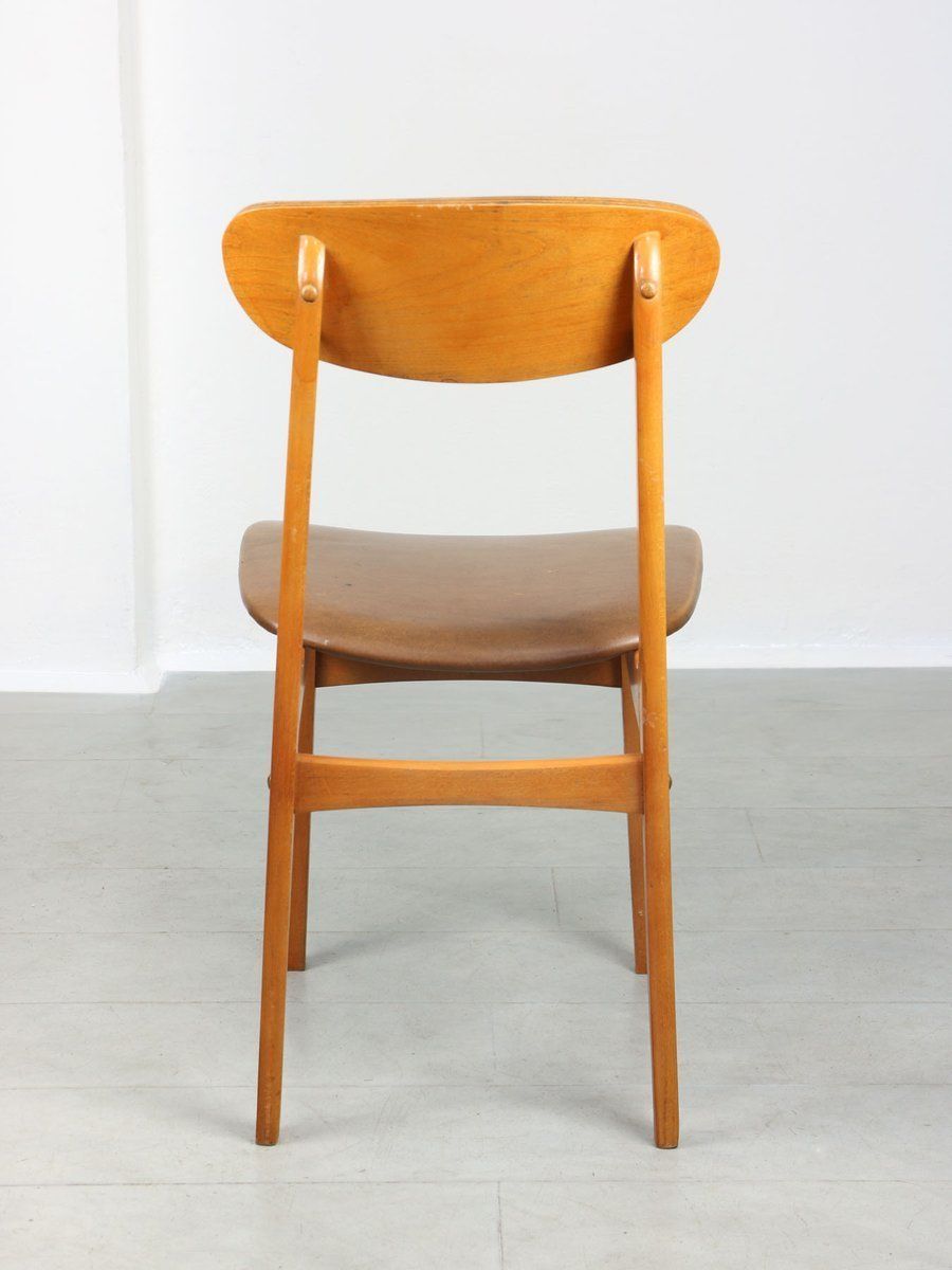 photo furniture Vintage Italian Leatherette Dining Chairs, Set Of 3