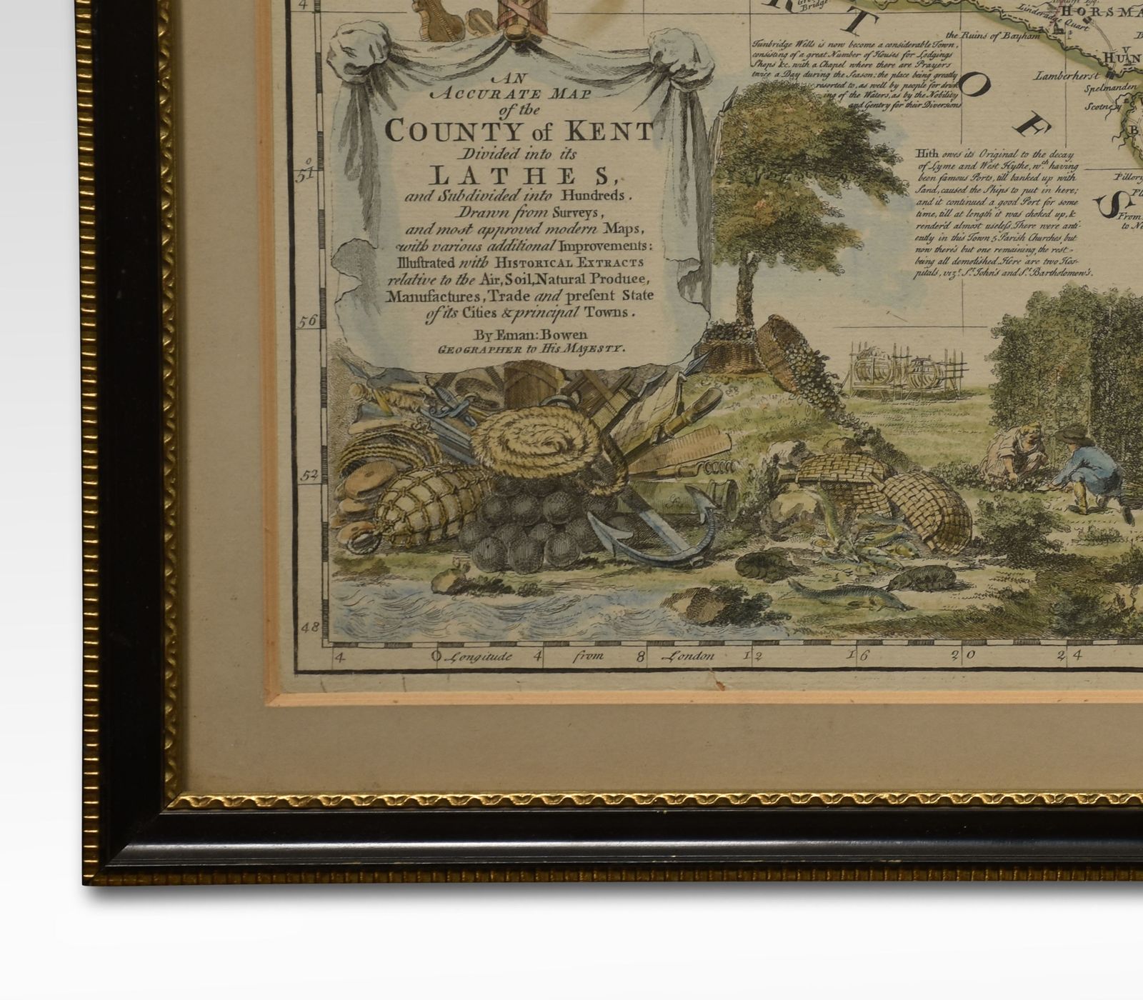Map Of Essex By Emanuel Bowen photo furniture