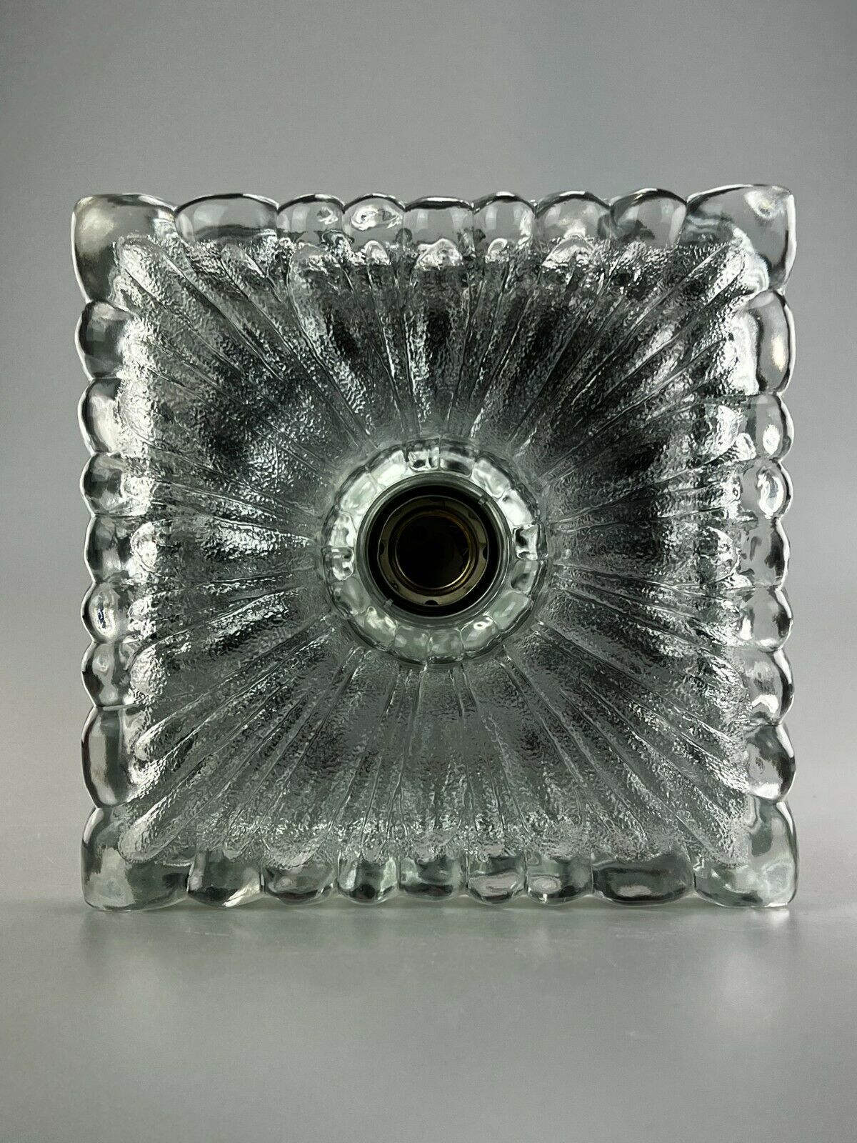 60s 70s Lamp Light Wall Lamp Wall Lamp Ice Glass Space Age Design 60s photo furniture