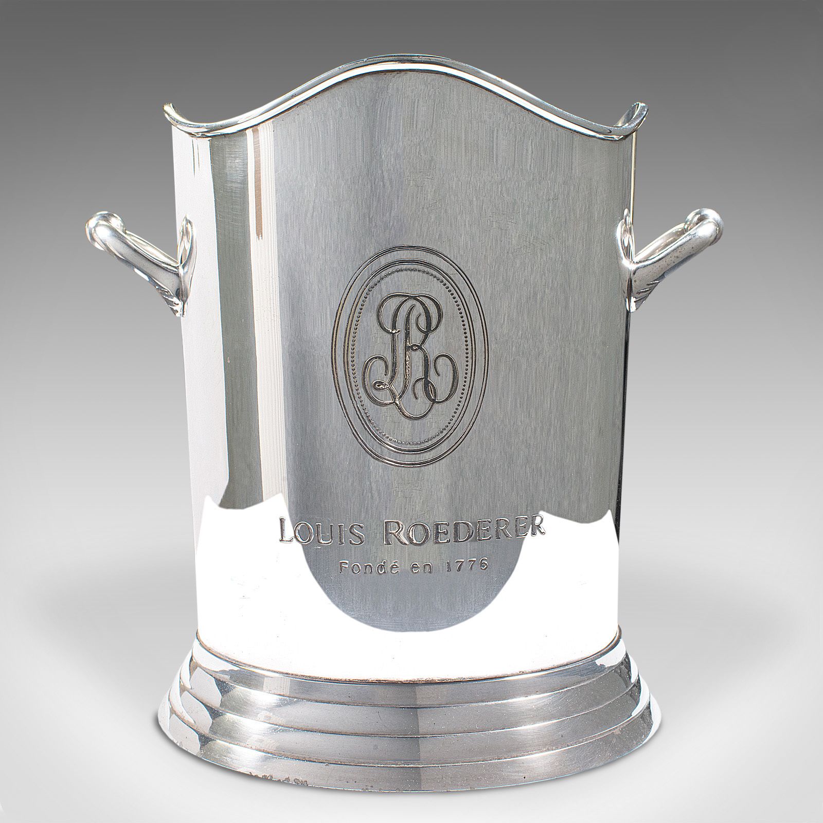 Large Vintage Champagne Ice Bucket, French, Bottle Cooler, Rehoboam, Circa 1970 photo vinterior