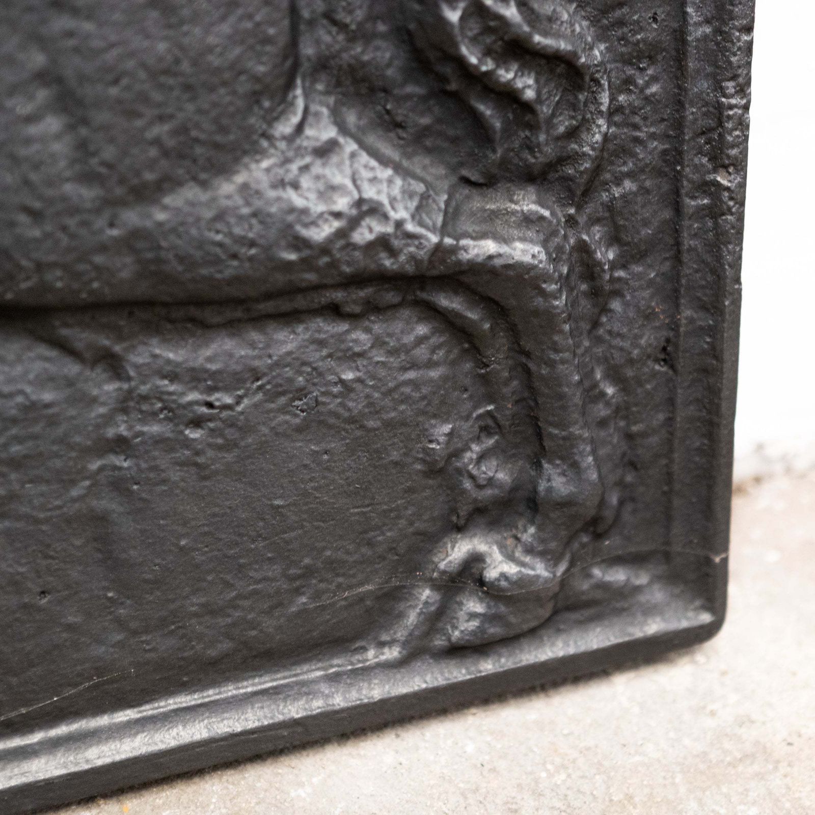 Reclaimed Carron Foundry Cast Iron Fireback (2 Available) photo 650.0