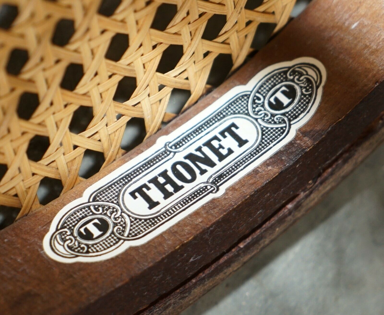 Six Original Stamped Thonet Swivel Bergere Armchairs photo furniture