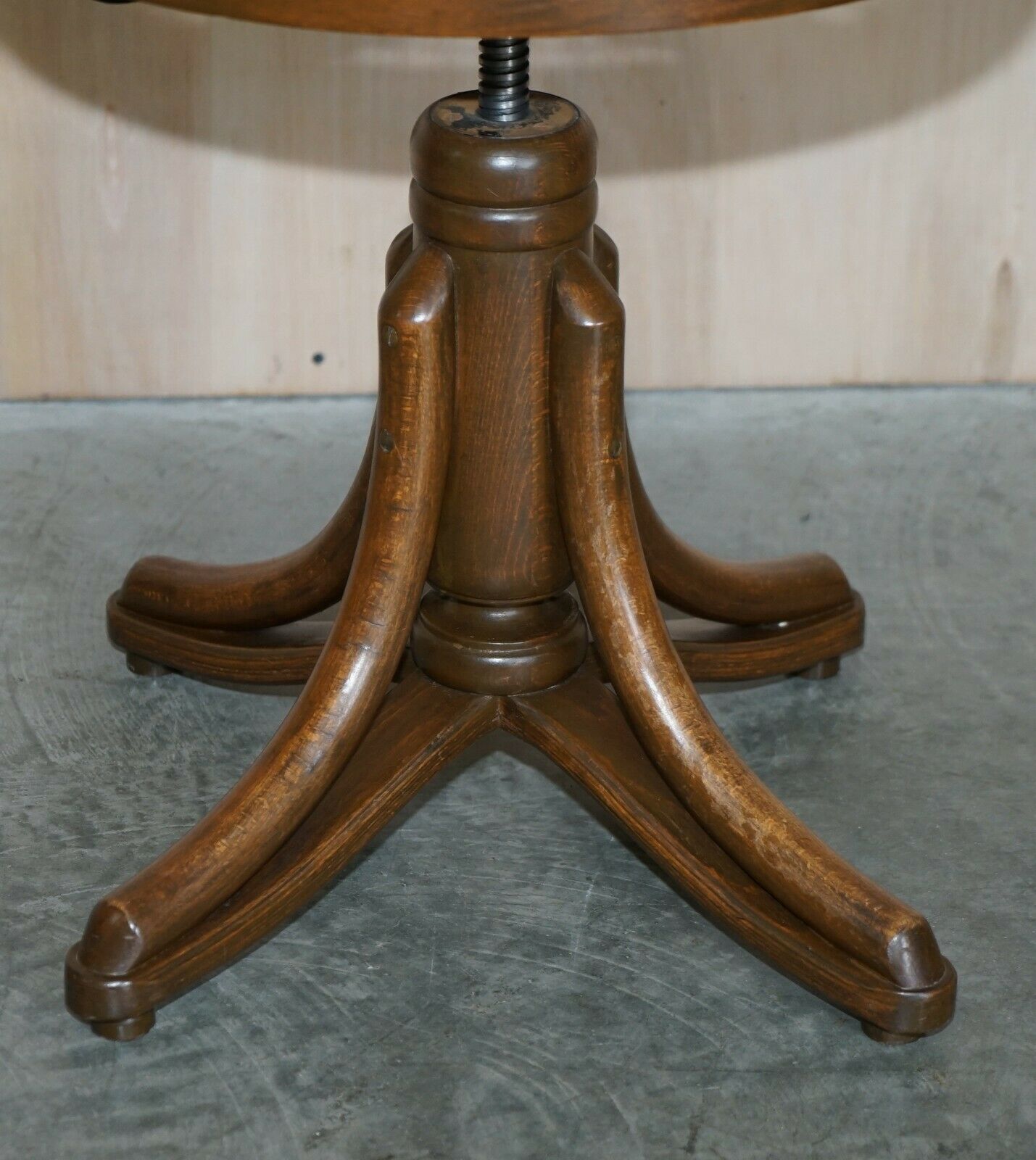 Six Original Stamped Thonet Swivel Bergere Armchairs photo 15000.0