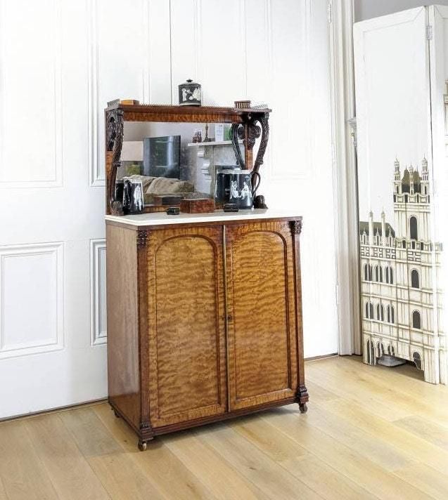 An Fine Antique William IV 'Plum Pudding Mahogany' Chiffonnier Of Super Quality Chiffonier photo 1295.0