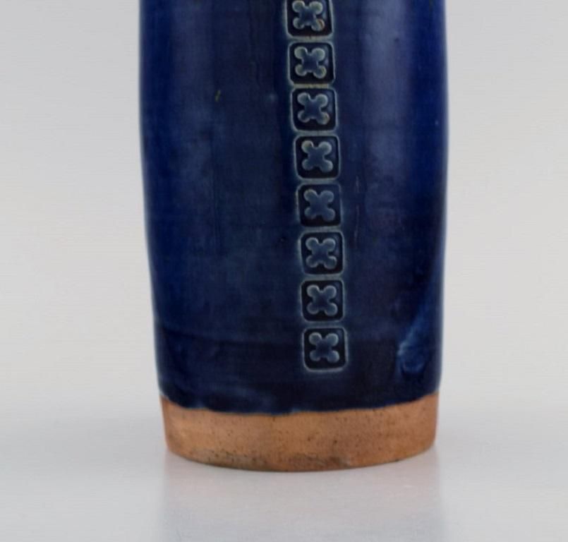 Jacob Bang For Arne Bang, Large Unique Vase In Glazed Stoneware photo buy