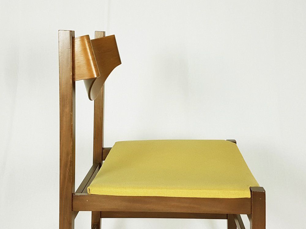 Italian Green Dining Chairs By Arch Ramella For Luigi Sormani 1960s Set Of 4 photo vinterior