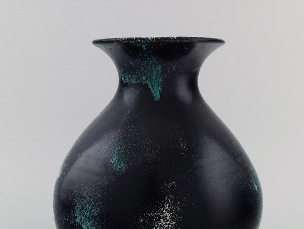 Jens Thirslund For Kähler, Hak, Vase In Glazed Stoneware, 1920s/30s photo 1152.0