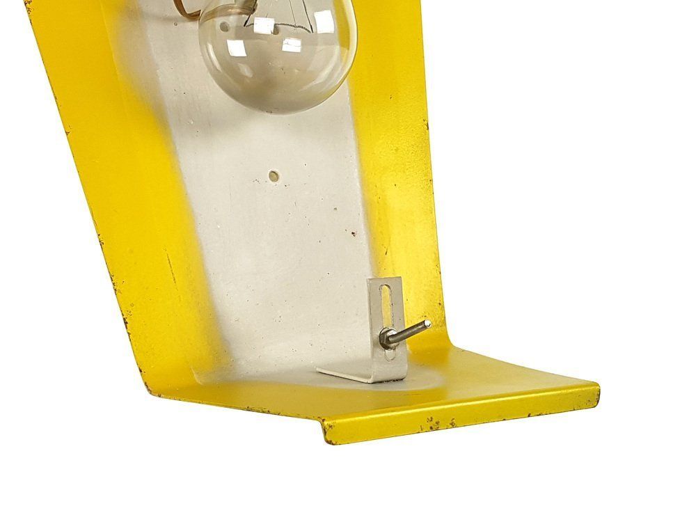 Mid Century Italian Yellow Metal And Opaline Glass Sconce photo vinterior