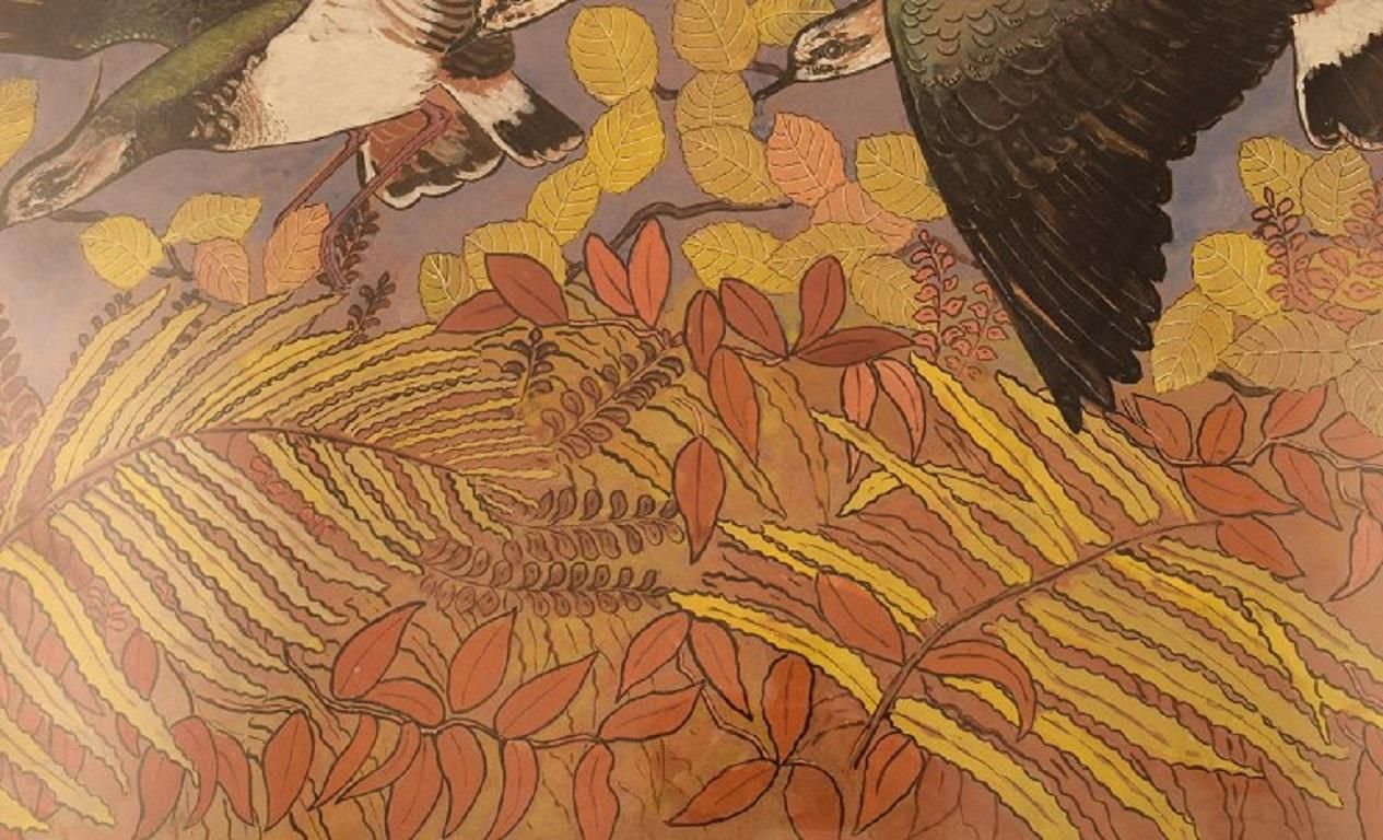 Pierre Lacroix, Watercolor On Paper, Birds And Foliage photo 691.0