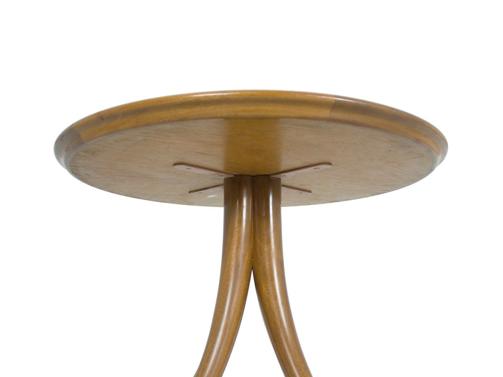 Coffee Table In Mirrored Glass And Wood By Pietro Chiesa For Fontana Arte, 1930s photo buy