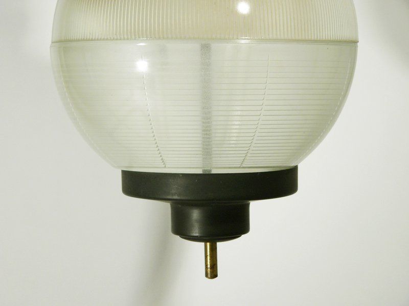 Brass & Molded Glass Shade Pendant Lamp In The Style Of Azucena photo buy
