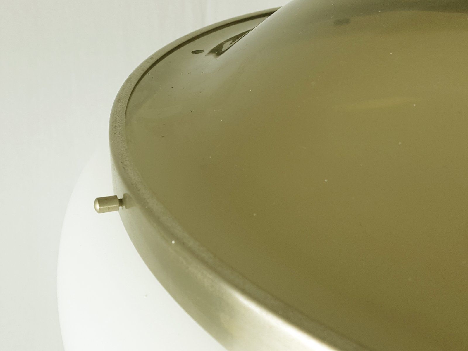 White Plastic Shade Model 2/5 Pendant Lamp By Gianemilio Piero & Anna Monti For Kartell photo 1321.0