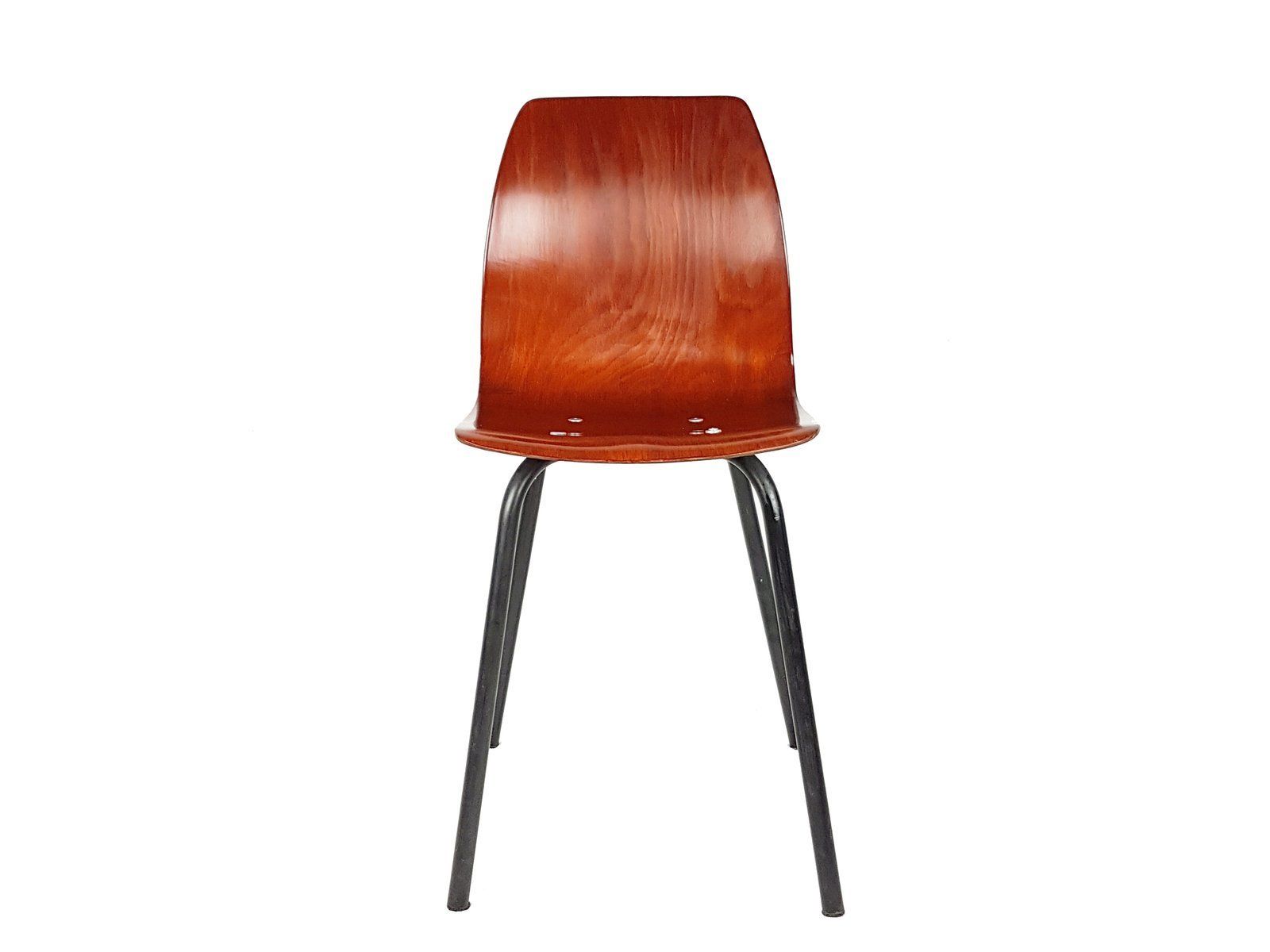 Black Metal And Pagwood Dining Chairs From Pagholz Flötotto 1960s Set Of 5 photo Furniture