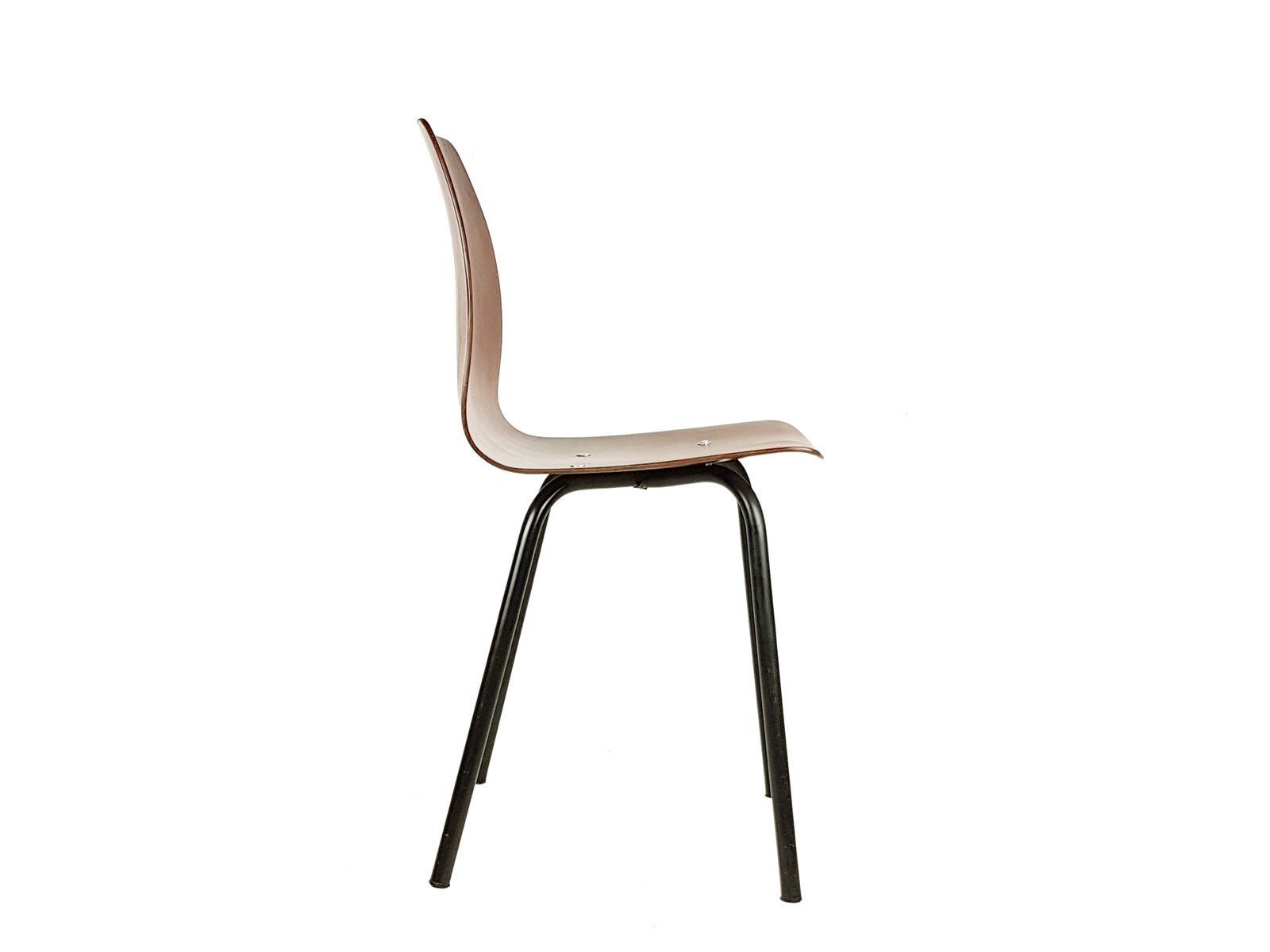 Black Metal And Pagwood Dining Chairs From Pagholz Flötotto 1960s Set Of 5 photo 1122.0