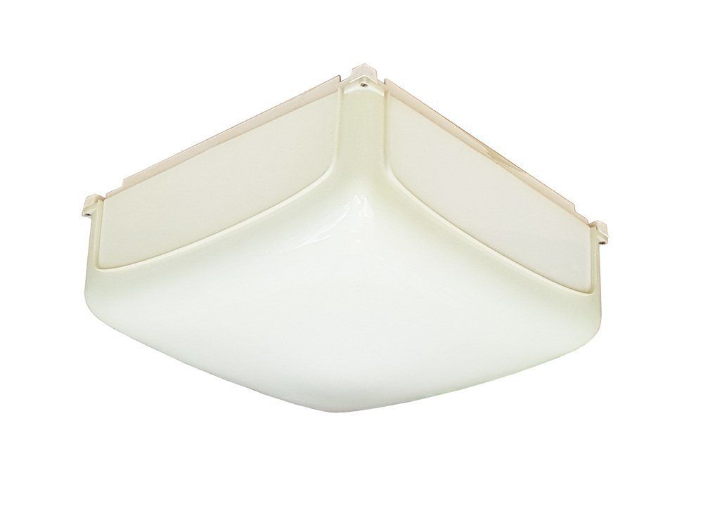 Ivory Plastic Cnosso Wall Or Ceiling Lamp By A. Mangiarotti For Artemide 1969 Set Of 5 photo furniture