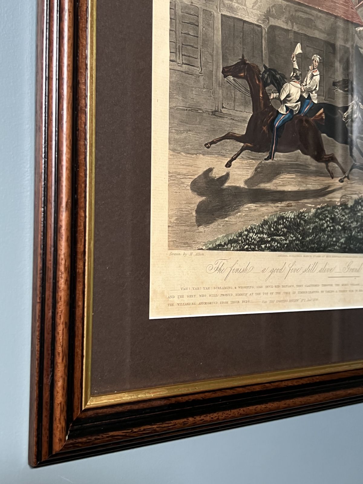 The First Steeple Chase   Set Of 4 Hand Coloured Aquatints By H Alken And J Harris photo 295.0