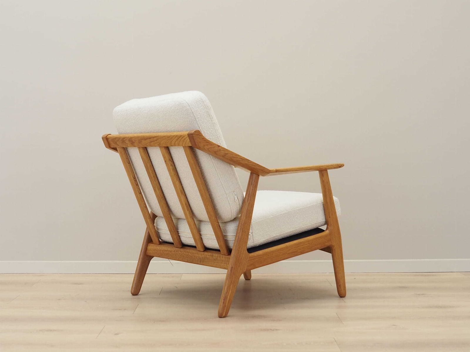 Oak Armchair, Danish Design, 1960s, Designer: H. Brockmann Petersen, Production: Randers Møbelfabrik photo vinterior