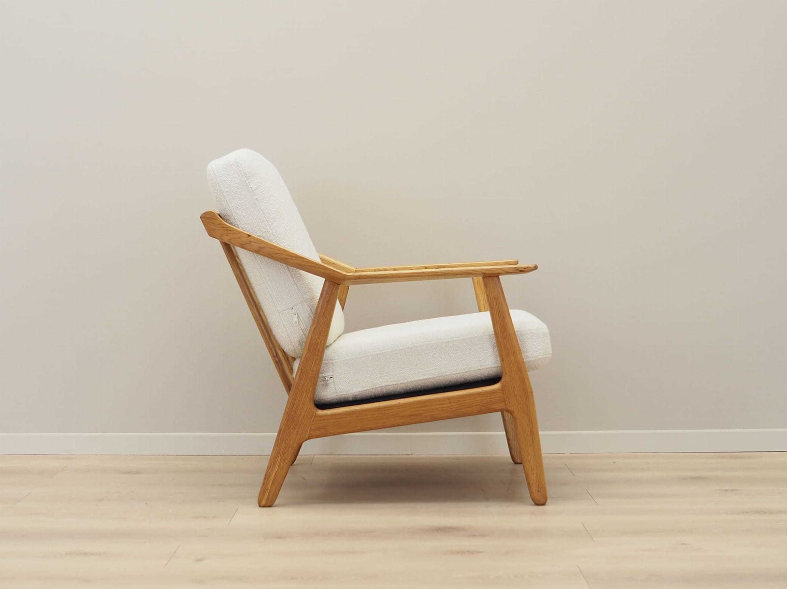 Oak Armchair, Danish Design, 1960s, Designer: H. Brockmann Petersen, Production: Randers Møbelfabrik photo buy