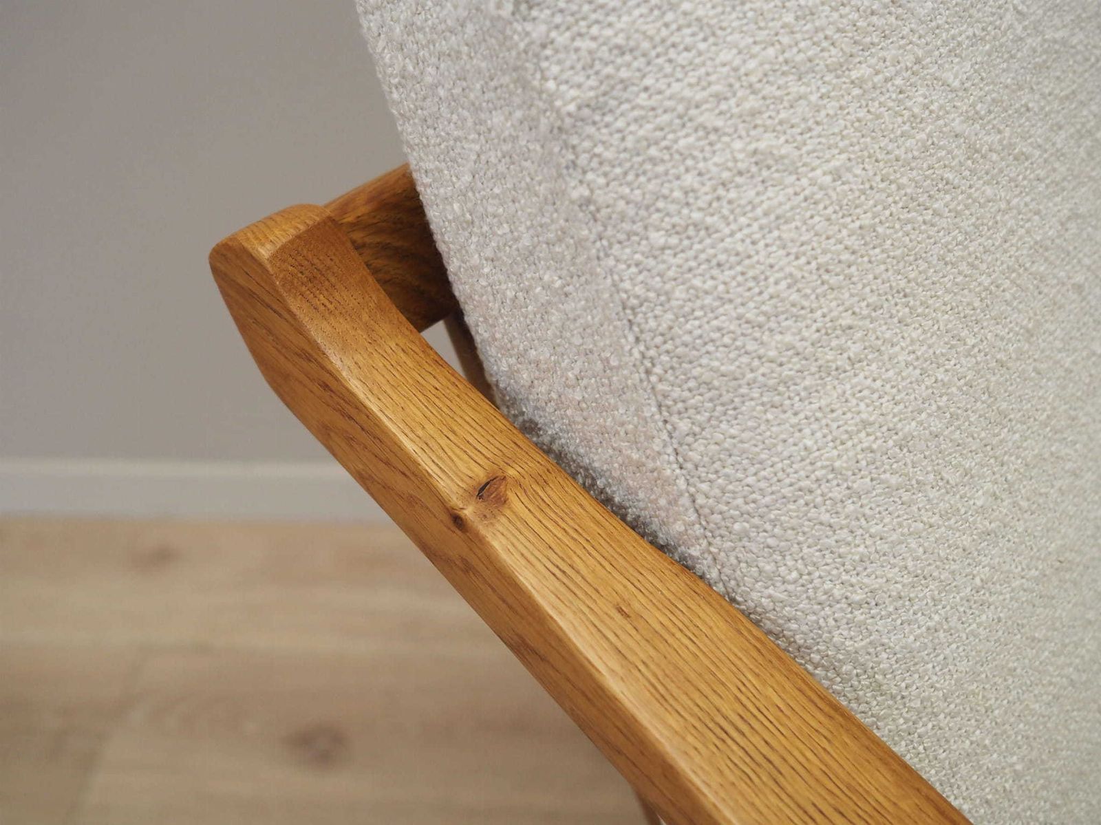 photo for sale Oak Armchair, Danish Design, 1960s, Designer: H. Brockmann Petersen, Production: Randers Møbelfabrik
