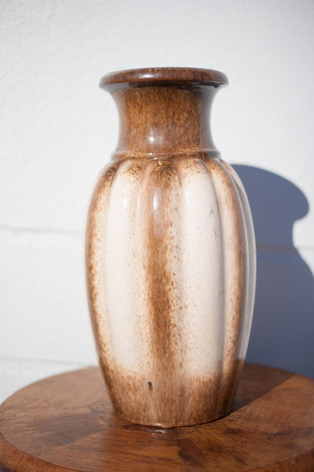 Large Vase Schleurich Keramic Germany 492 44, Flower Pot, Lamp Base, Interior Design, Retro, 70's photo vintage