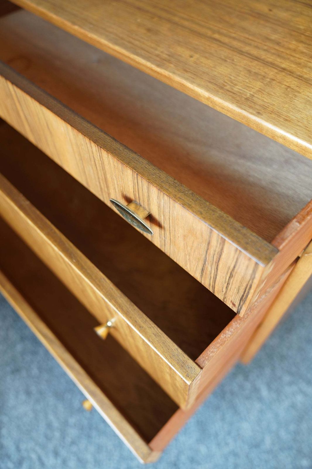 Mid Century Herbert Gibbs Small Chest Of Drawers photo vintage