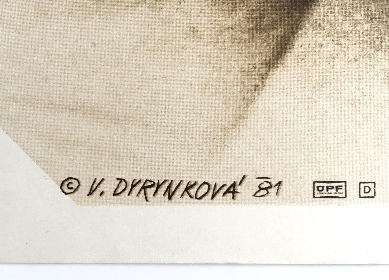 Original Film Poster, Another Man, Another Chance, Vlasta Dyrynková, 1981, Genuine Czech Vintage Print photo 51.0