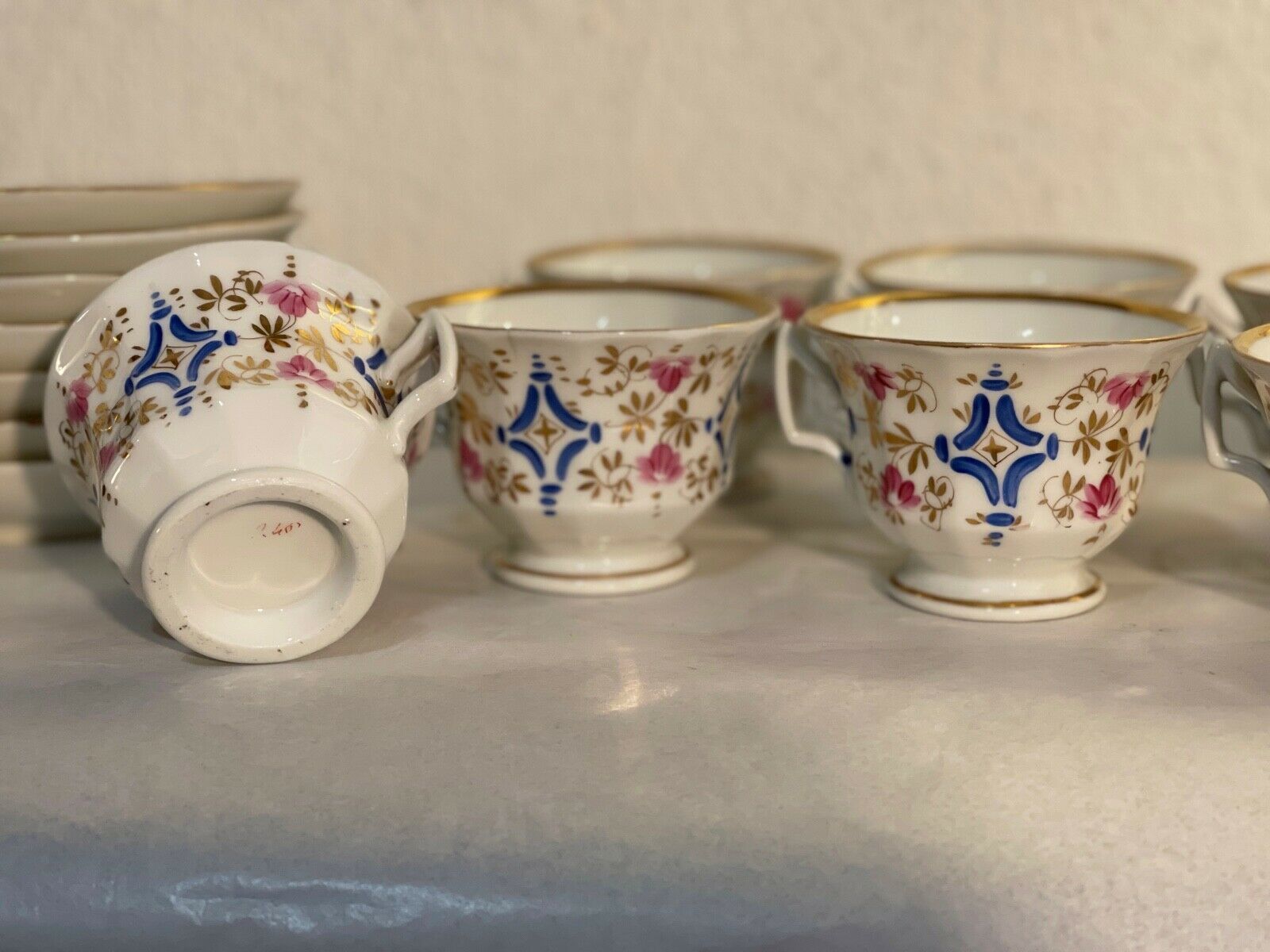 Large Cafe French Louis Philippe End '800 In White Porcelain photo vinterior
