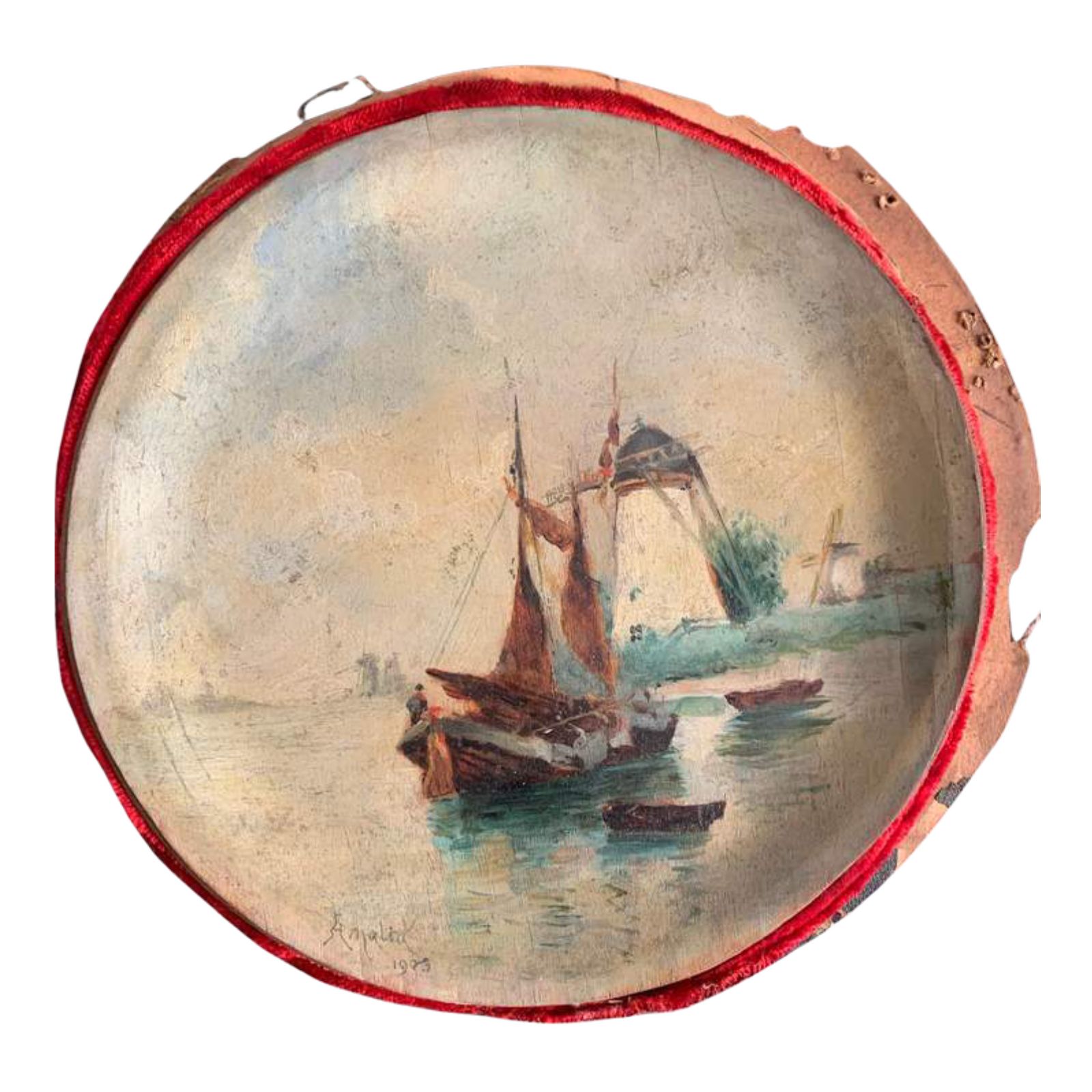 Pair Of Marine Paintings Pair Of Marine Paintings