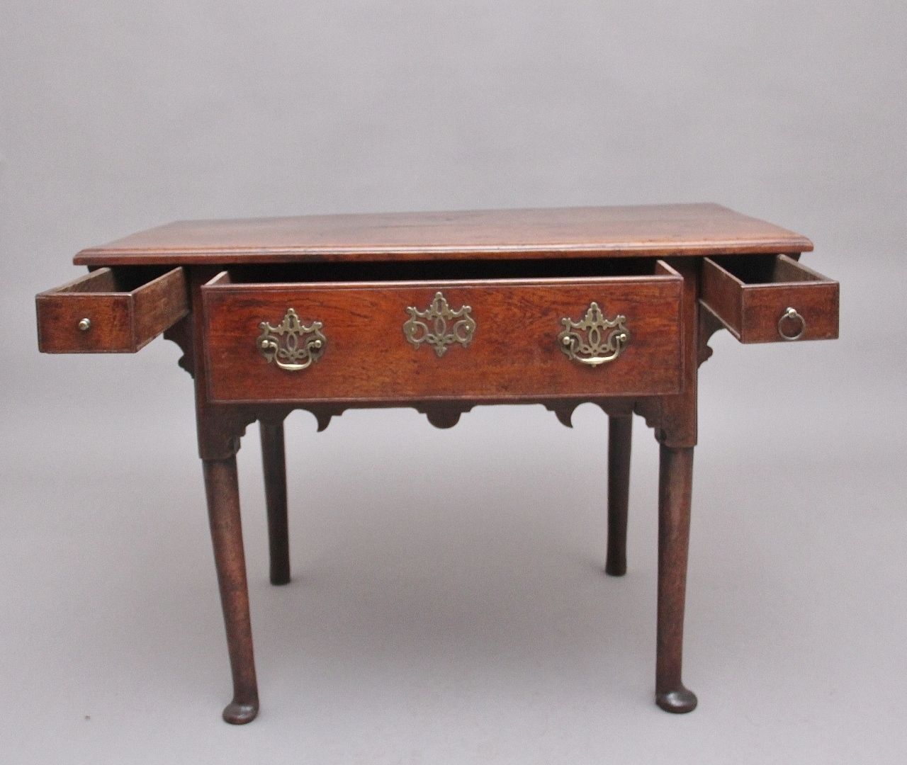 18th Century Oak Side Table, 1700s photo for sale
