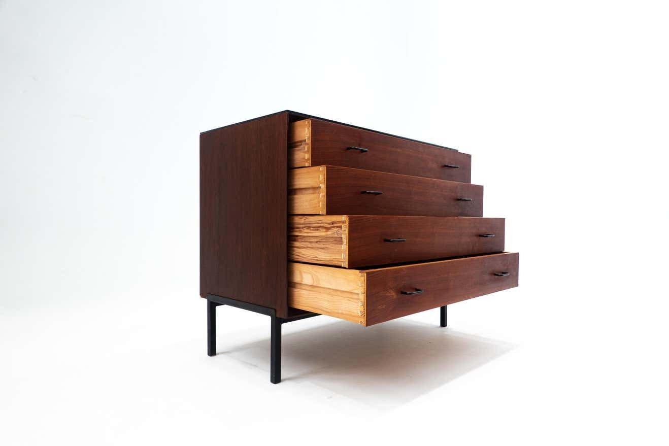 Mid Century Modern Wooden Chest Of Drawers, Italy, 1960s photo Furniture