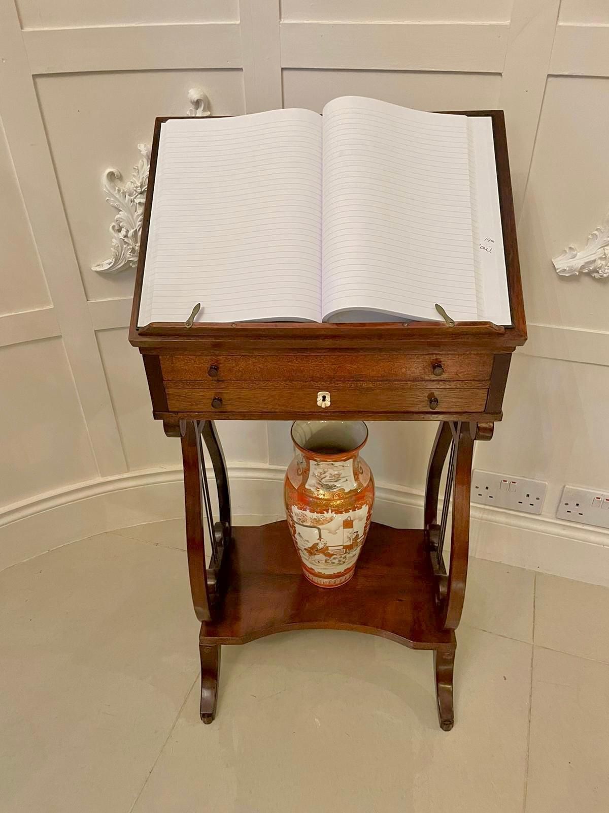 Outstanding Quality Antique Edwardian Inlaid Mahogany Reading Table photo 2125.0