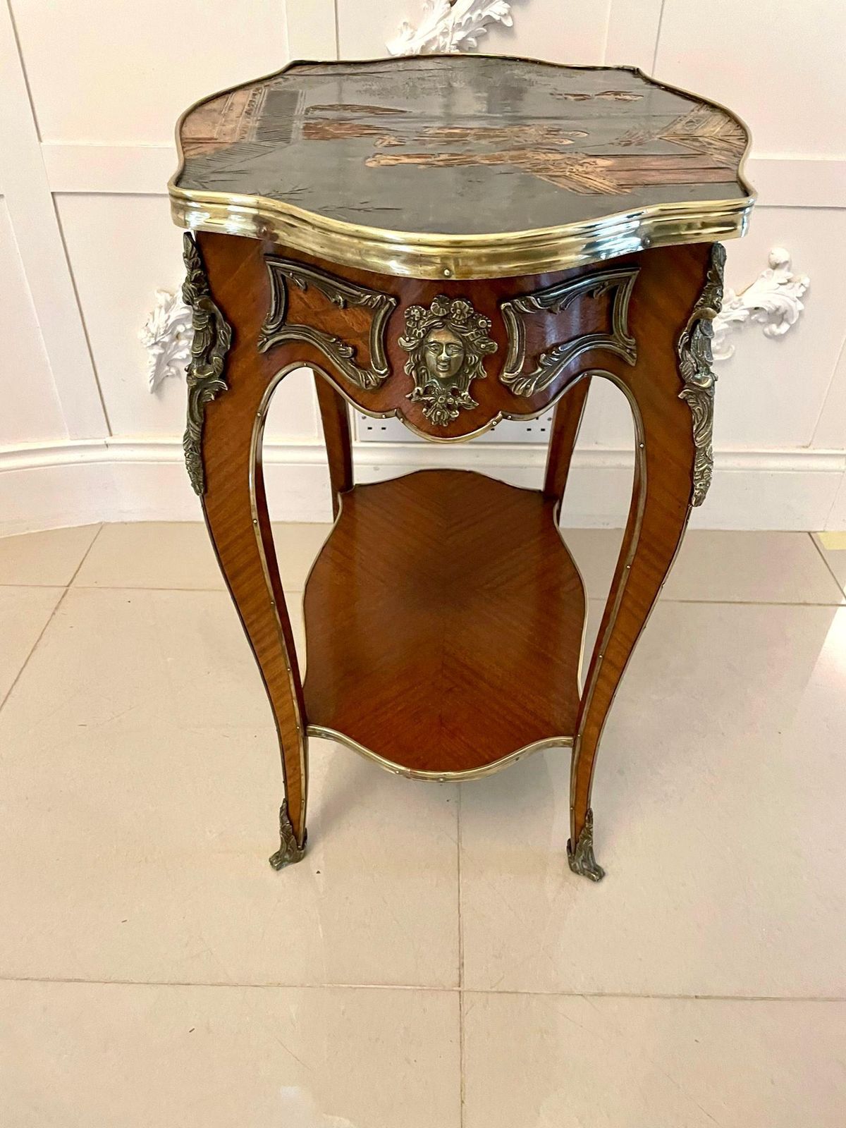 Outstanding Antique French Kingwood And Ormolu Mounted Freestanding Centre Table photo 2950.0